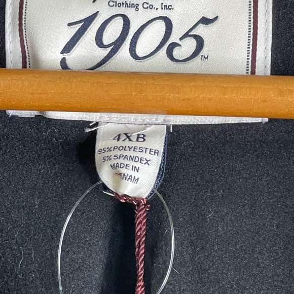 NEW JOS. A. Bank Men’s Maroon tailored fit Lined 4XB - Picture 4 of 9